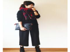 巻いて羽織って掛けて...色々使える大判ストールのコーデ
