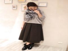 使い回し抜群！巻いても羽織っても使える大判ストールコーデ