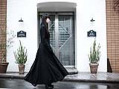 MERY SNAP 自分の個性は、服で表す。フリーモデル錦戸彩花のブラックコーデ