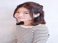 お手本は女子アナ♡かっちりすぎない清楚な髪型