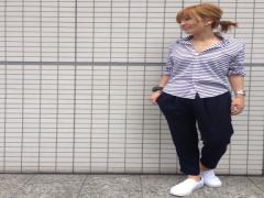 カジュアルだけじゃない！ボーダーシャツの着こなし