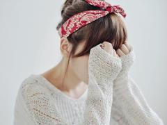 小顔に見せたい人必見。キーワードは「逆三角形」