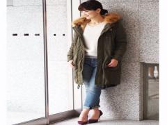 もふもふモコモコ！モッズコートファッションの可愛いはファーにありました♡