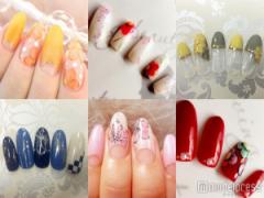 お正月にぴったり新春“花柄”ネイルで和風可愛く！