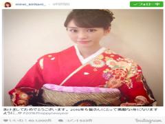 桐谷美玲、広瀬すず、マギー…“晴れ着美女”の華やか着こなしに注目