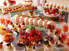 高級いちごスイーツが集結！あまおう＆とちおとめを楽しむ絶景ビュッフェ