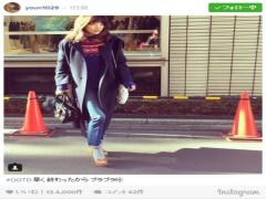 真冬のソックス×サンダルで新鮮に！【今日の私服／ヨンア】