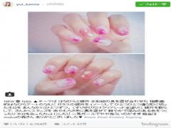 ピンクネイルは甘いだけにしないのがポイント【新しいネイル／菅野結以】