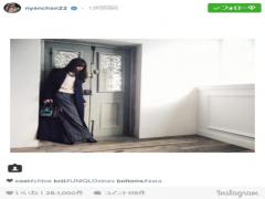 1日お出かけの日は超ロングコートで暖かさもおしゃれも♪【今日の私服／小嶋陽菜】