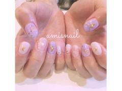 指先に秘めたる儚く、可憐な願い*○可愛いクロスモチーフネイル