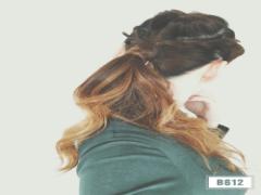 黒髪おしゃれ上級者♡ちらっとみえるインナーカラーがかわいい