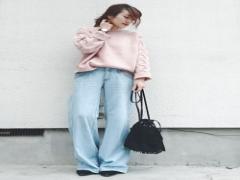オンナを上げるくすみピンクコーデは、MERCURYDUOにおまかせ♡