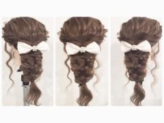 バレンタインデートはいつもと違う髪型に♪ねじって三つ編みするだけでできる簡単アレン