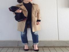 相乗効果を生み出す！トレンチコート×デニムは最高の組み合わせ