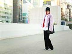 MERY SNAP ファーコートをかっこよく。BUBBLES"rina"のハイセンスな着こなし