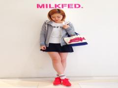 コーデに遊び心を。MILKFED.でつくるカジュアルでcuteなファッション