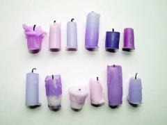 優しい色が重なり合う。キャンドルネイルで指先までほっこりしませんか？