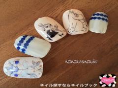 癒しのあの子を指先に。〝やさしい北欧〟を感じるムーミンネイル20選