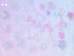 To:ショートネイル派ガーリー女子。憧れてたきらきらと甘かわいいのネイル