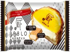 PABLOチーズタルトがモナカアイスに　ホワイトチョコでほんのり甘く