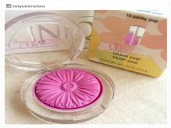 パープルチークでもっと透明感溢れる美肌に！