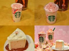 スタバ、優しい甘さにほっこり キュートな春ドリンクで季節を先取り
