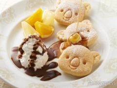 世界で唯一「コアラのマーチ」パンケーキが可愛い 朝食ビュッフェで登場