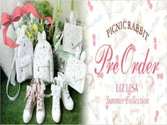 Cuteな”うさぎ柄”に一目惚れ。LIZ LISA新作ピクニックラビットシリーズが可愛すぎ♡