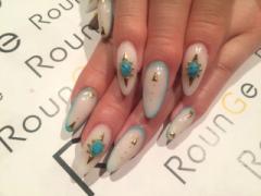 2016年大本命の天然石風ネイル♪運気がアップ☆しちゃいそうなネイルにチェンジして指先か