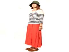 シンプルなのに可愛い♡レディースカットソーで楽しむ着回しコーデ