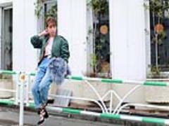 MERY SNAP カジュアル×甘さ＝抜け感。西田唯乃の、男女両ウケコーディネート