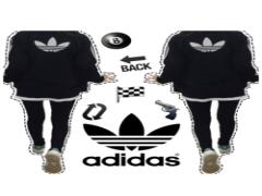 ジャージブランドならやっぱりadidas。部屋着にならない着こなし術♡