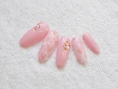 春もふわもこ質感ネイルがスキ♡ガーリーな #キルティングネイル カタログ