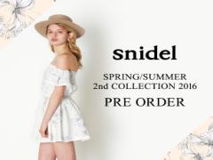夏デートで着て欲しい服NO.1♡2016S/Sのsnidelはワンピースに注目