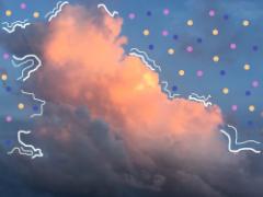 カラフルな雨を指先に降らして。ポップさを楽しむ春のドットネイルカタログ