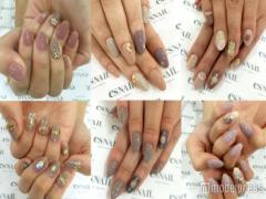 春になる前に！「スモーキーカラー」ネイル納めでシックな大人気分を