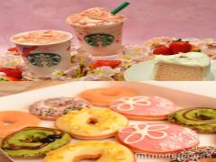 ピンクのさくらスイーツ満開！スタバ、サーティワン、マックの新作を一挙チェック
