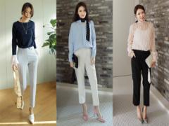 美脚見えが叶う「スリムスラックス」がこの春使える！