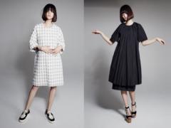 可愛いだけじゃない！emmaが着こなす白＆黒のモードな春夏ワンピース