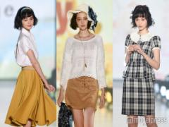 オン眉、デコ出し…玉城ティナの前髪アレンジに学ぶ！春ファッションとの好バランス