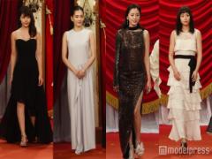 長澤まさみの大胆スリット、有村架純のベアトップドレス…個性豊かな「第39回日本アカデミ