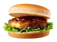 ロッテリア、濃厚チーズたっぷりな肉厚バーガー登場