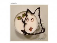 カップから絵が飛び出す！「わくチーノ」が可愛すぎ