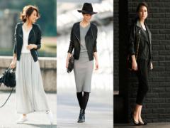 女っぷりアップ！「ライダース」は辛口に着こなすのが今年流