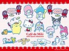 コラボづくしの1年間！Café de Mikiでサンリオキャラのお誕生日をお祝い♡