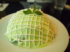 まるでメロン？カフェブリッヂのメロンパンケーキが気になる！