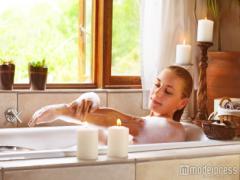 リラックス効果倍増！“闇風呂”がいいらしい