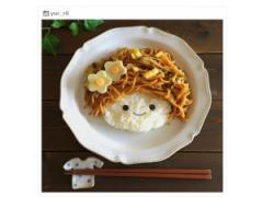 茶色い焼きそばを可愛くアレンジ デコ焼きそばを作ってみよう