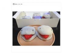 「妖怪いちご大福」が可愛すぎる！ゆるかわスイーツが人気