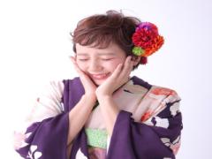 髪伸ばす予定、ありません。それでも可愛いショートヘア浴衣アレンジ